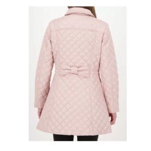 kate spade bow quilted jacket